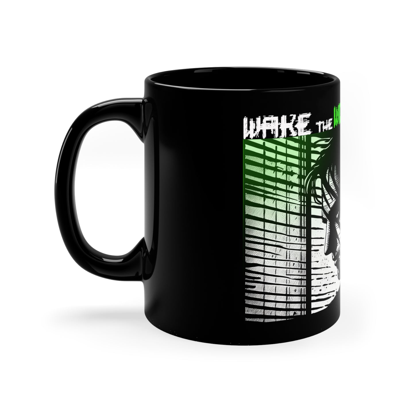 11oz Black "Wake the Woke" Mug