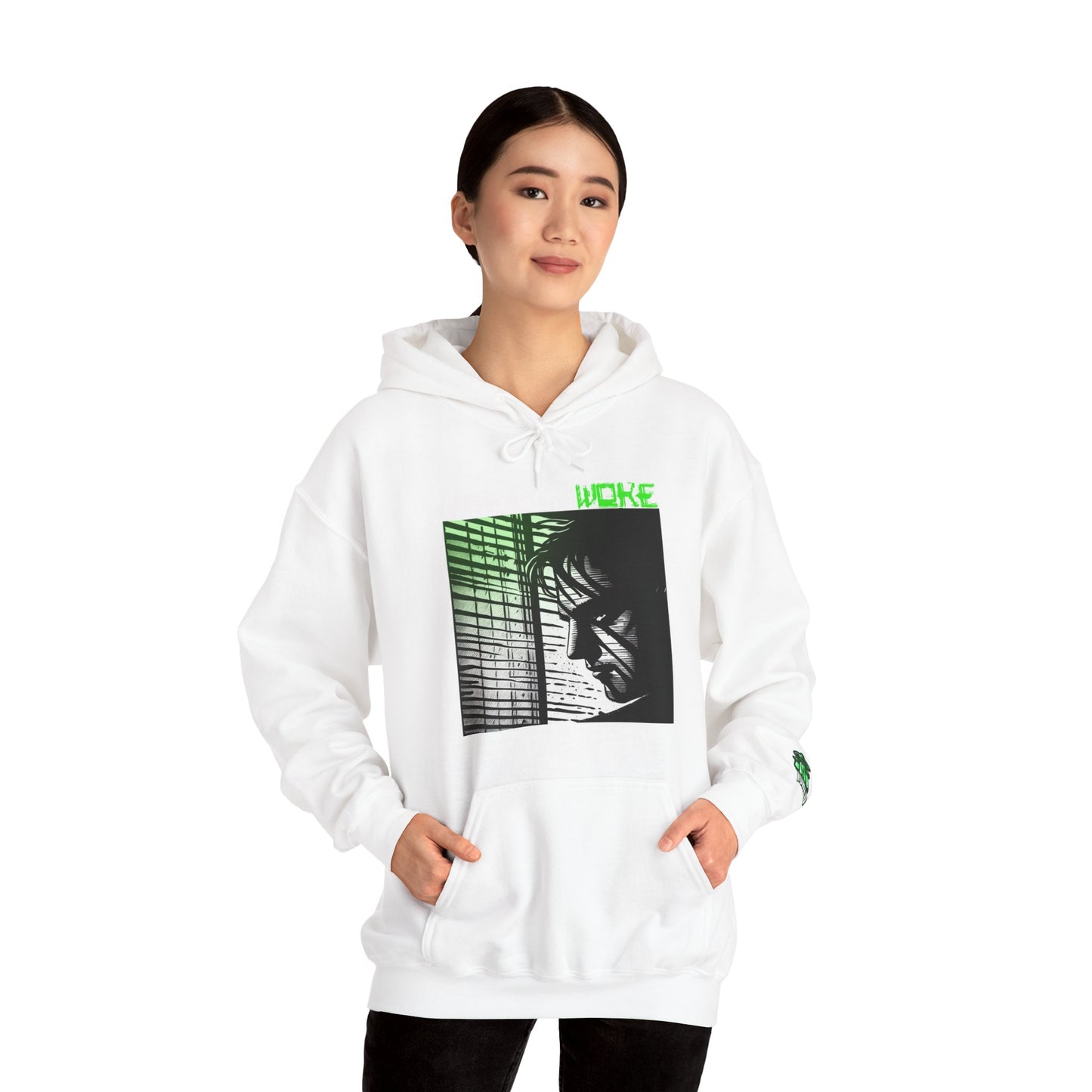 Unisex Heavy Blend™ Hooded "Wake the Woke" Sweatshirt