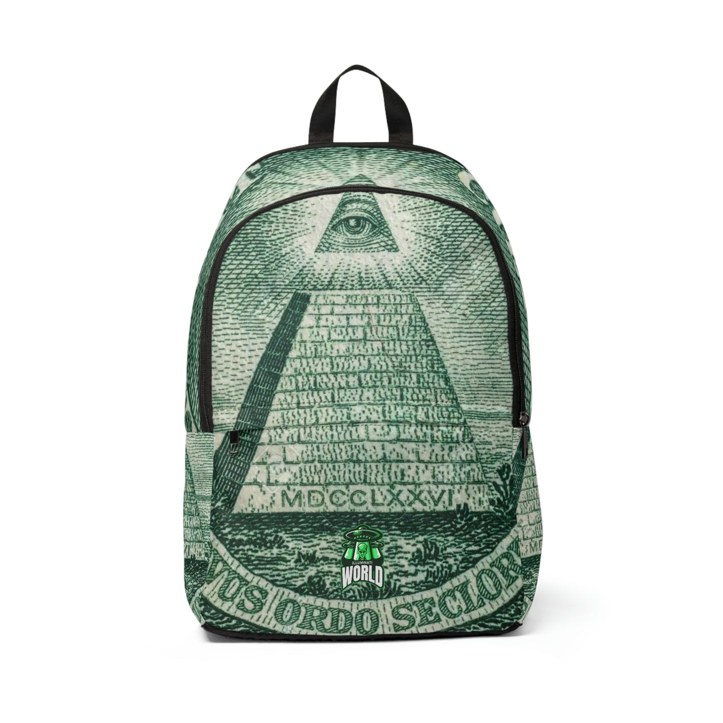 'illuminati' Unisex Fabric Backpack