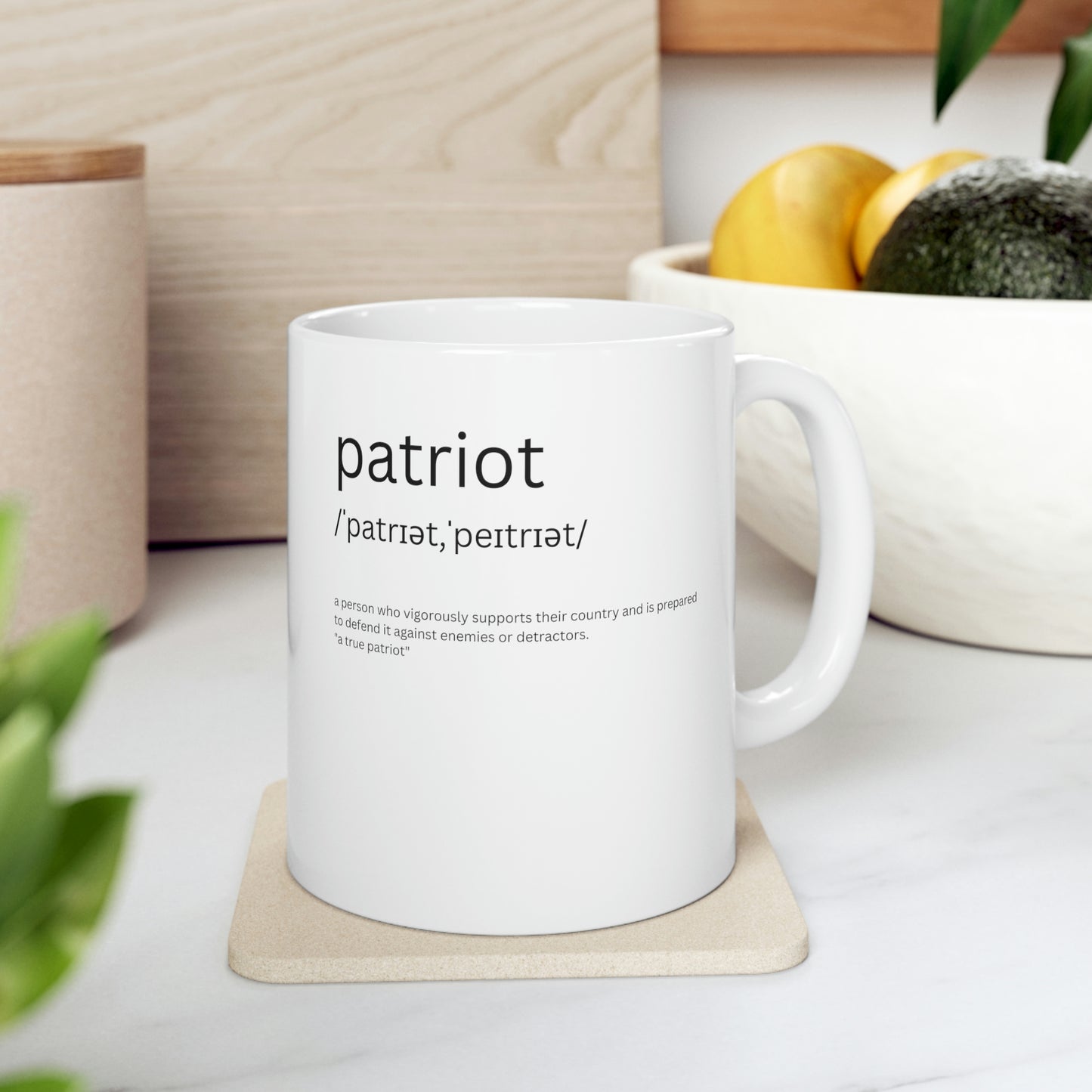 'Patriot' Ceramic Mug 11oz
