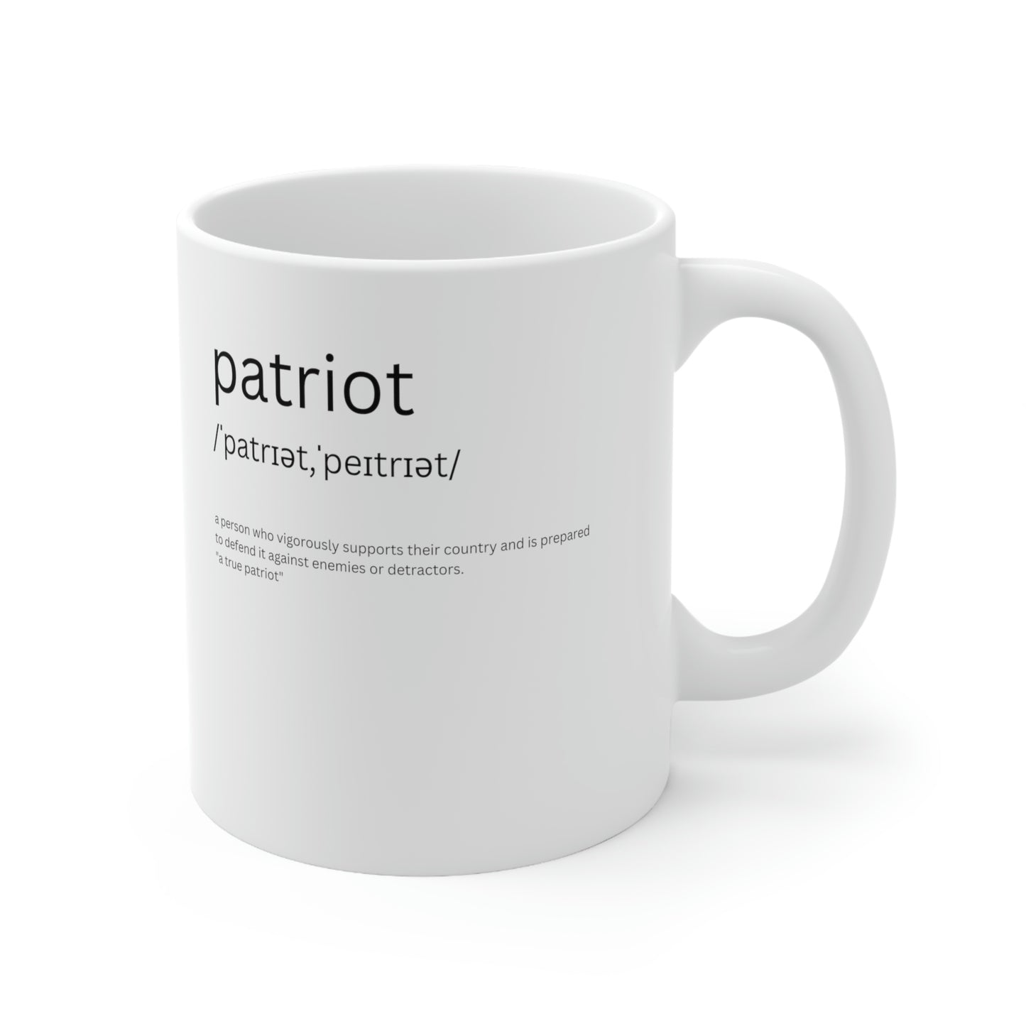 'Patriot' Ceramic Mug 11oz